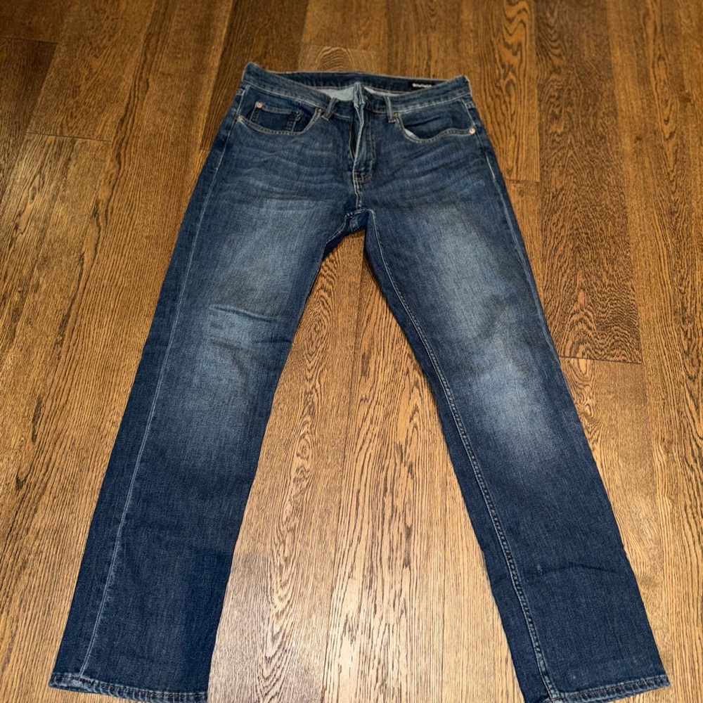 Bonobos Dark Blue Men's Straight Jeans